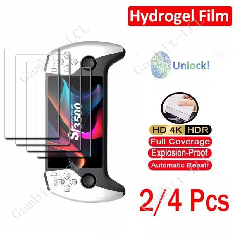 Retro Gaming Images - 2/4PCS HD Vollhydraulische Hydrogel-Folie für SF3500