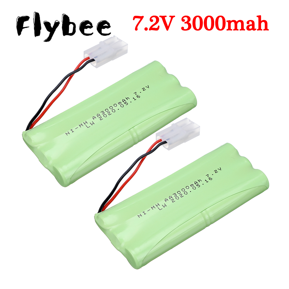 Rechargeable Battery Aa - 7,2 V wiederaufladbare Batterie 3000 mAh