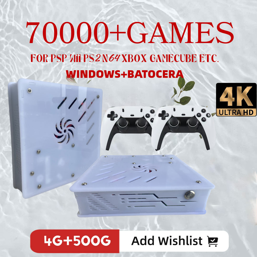 Retro Gaming Hdd - 2026 Neue X8 Retro-Spielkonsole 500GB |