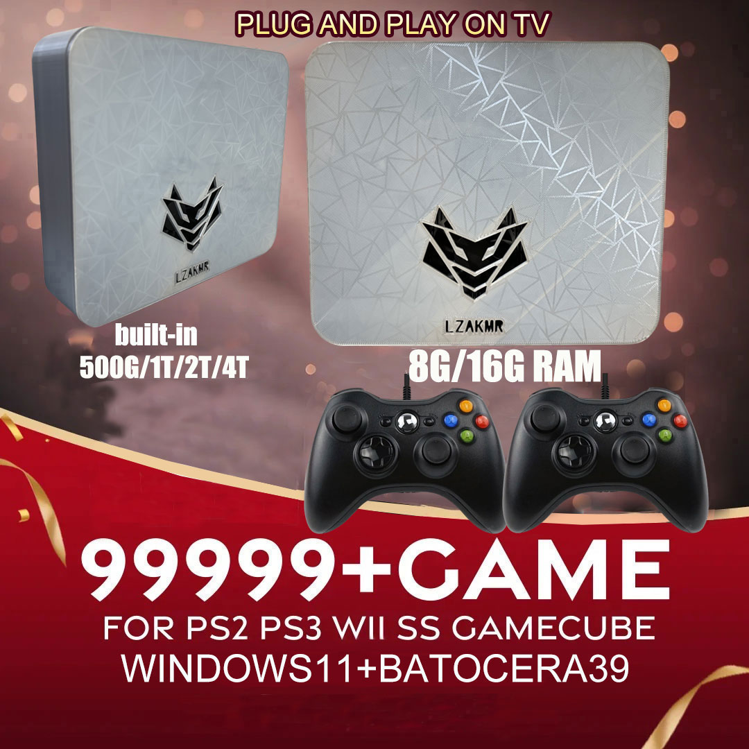 Retro Gaming Hdd - Ultimatives Gaming-Erlebnis AK1 Spielekonsole Windows11 2T/4T