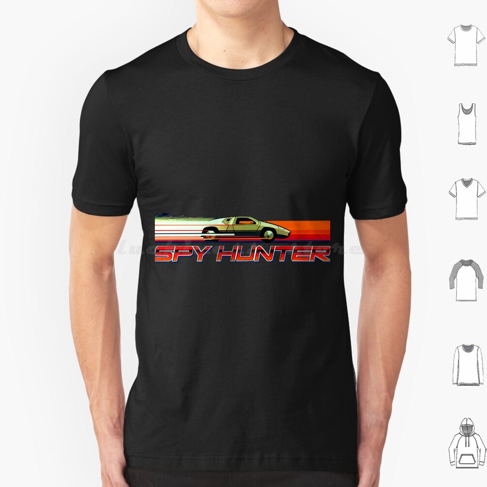 Game Retro Gaming - Mod.5 Arcade Hunter Videospiel-T-Shirt, große Größe,