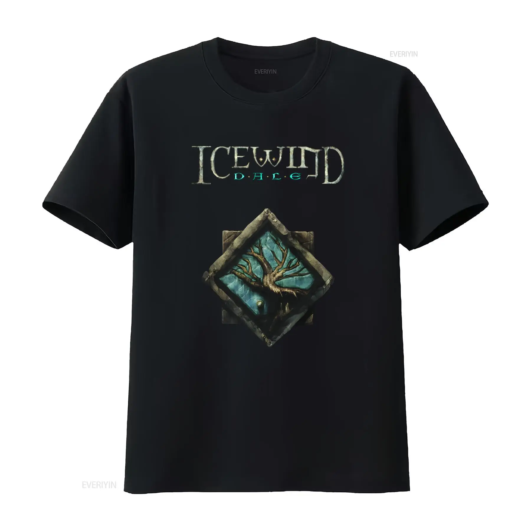 Game Retro Gaming - Icewind Dale Logo Classic Videospiel RPG