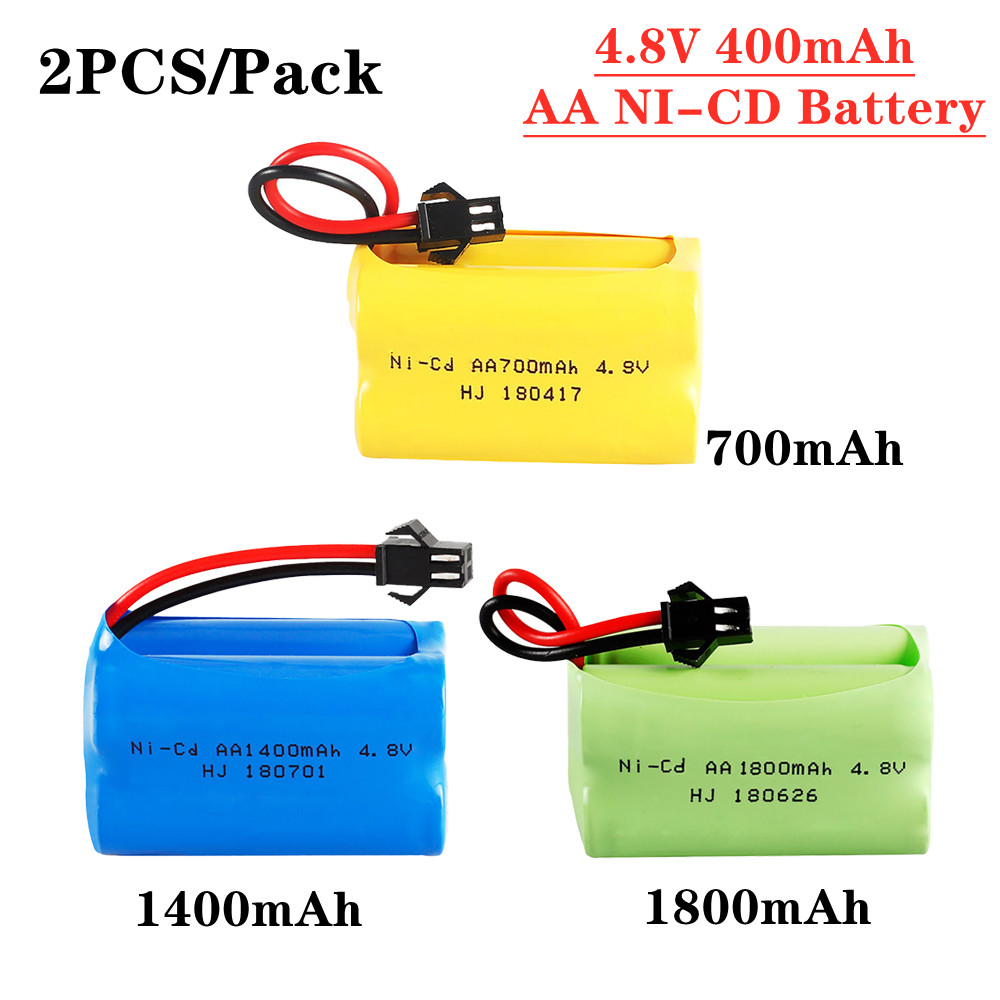 Rechargeable Battery Aa - 4,8 v 700/1400/1800 mah NiCd Batterie