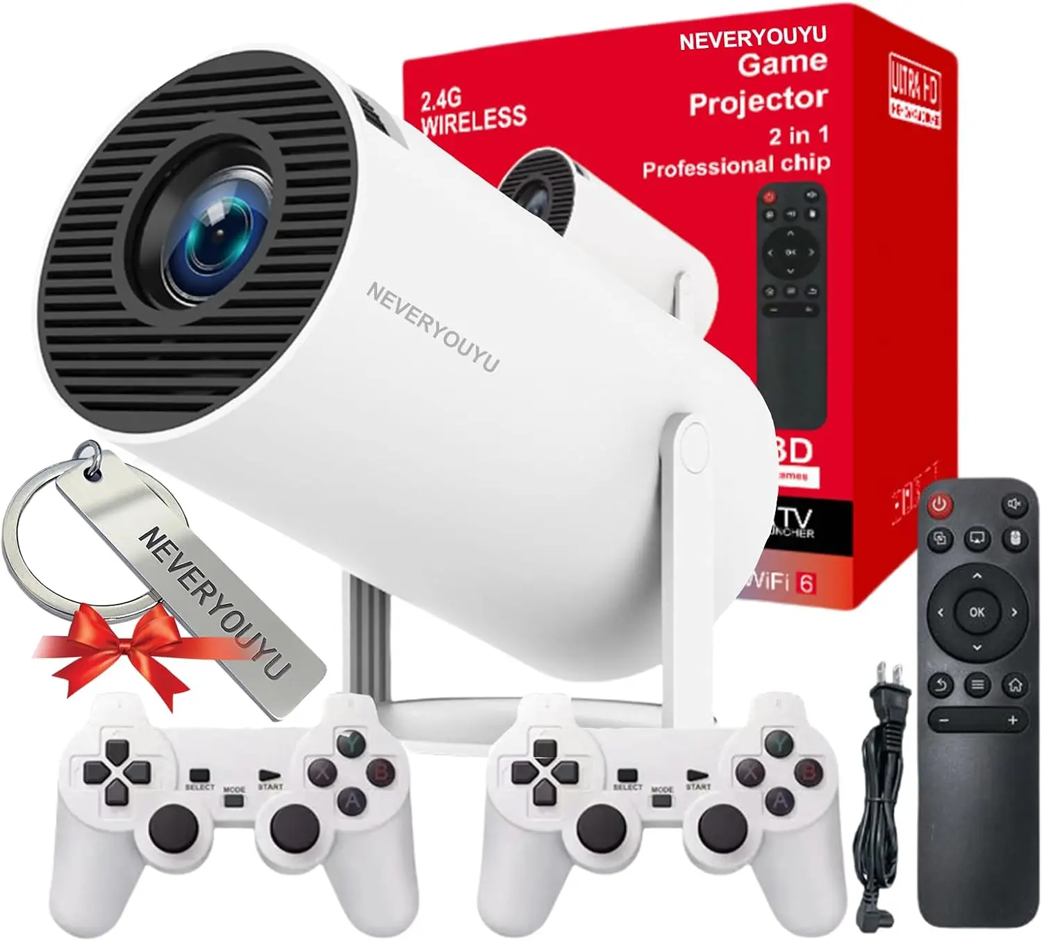 Retro Gaming And Projector - Bestseller-Arcade-Vision-Projektor mit integrierten Spielen, über 36.000