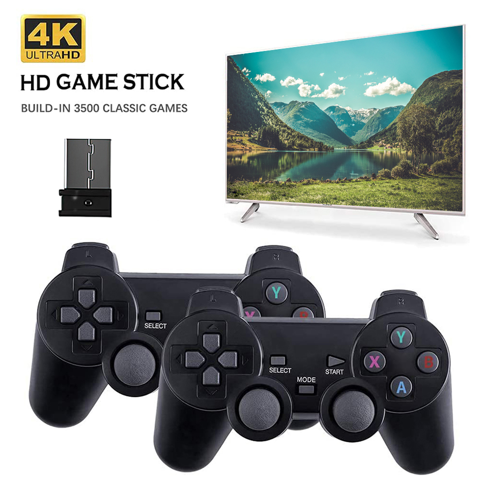 Retro Gaming X2 - Verzögerungsfreier 2,4G Kabelloser Spielcontroller Plug-and-Play Joystick