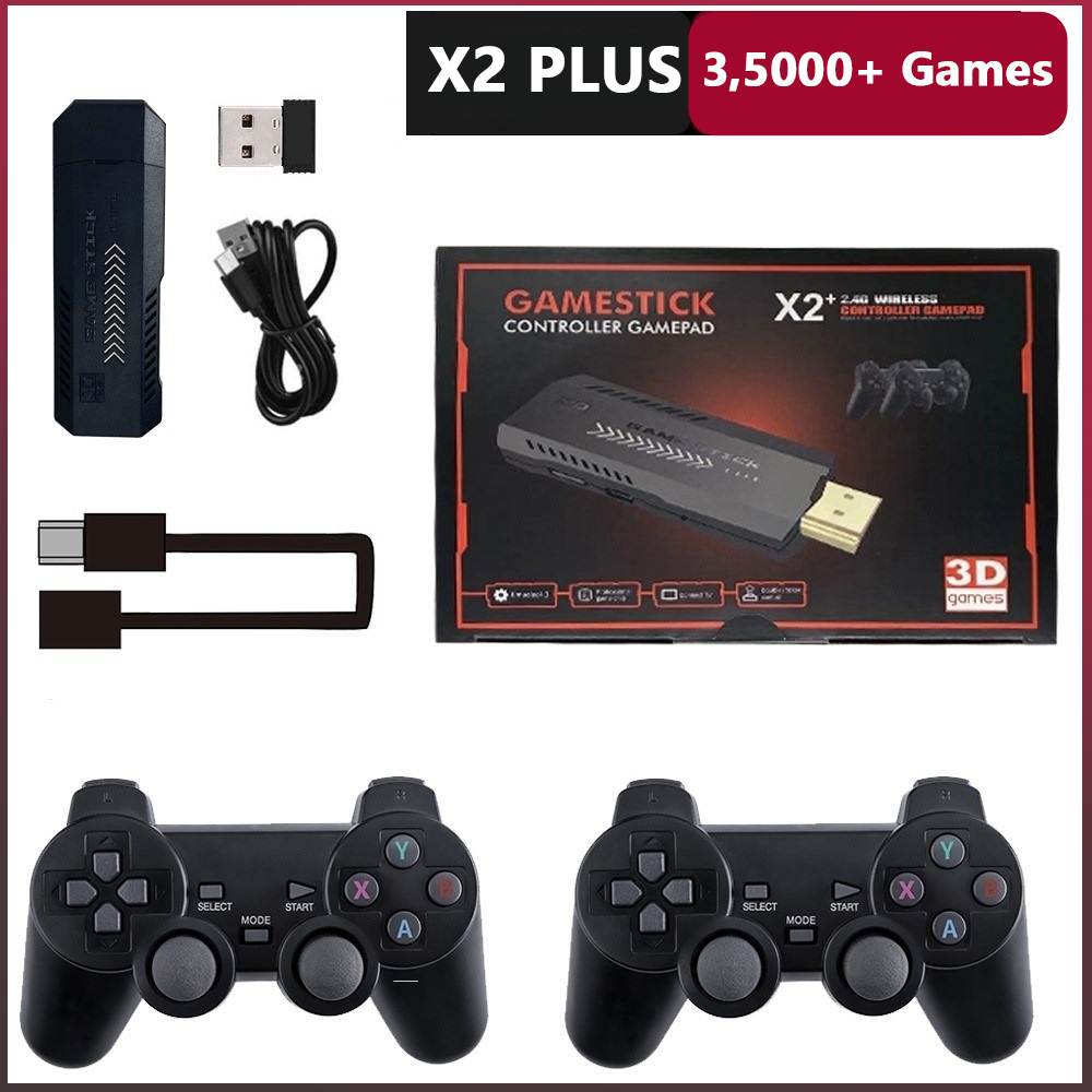 Retro Gaming X2 - X2 Plus 128G Handheld-Spielkonsole – 4K