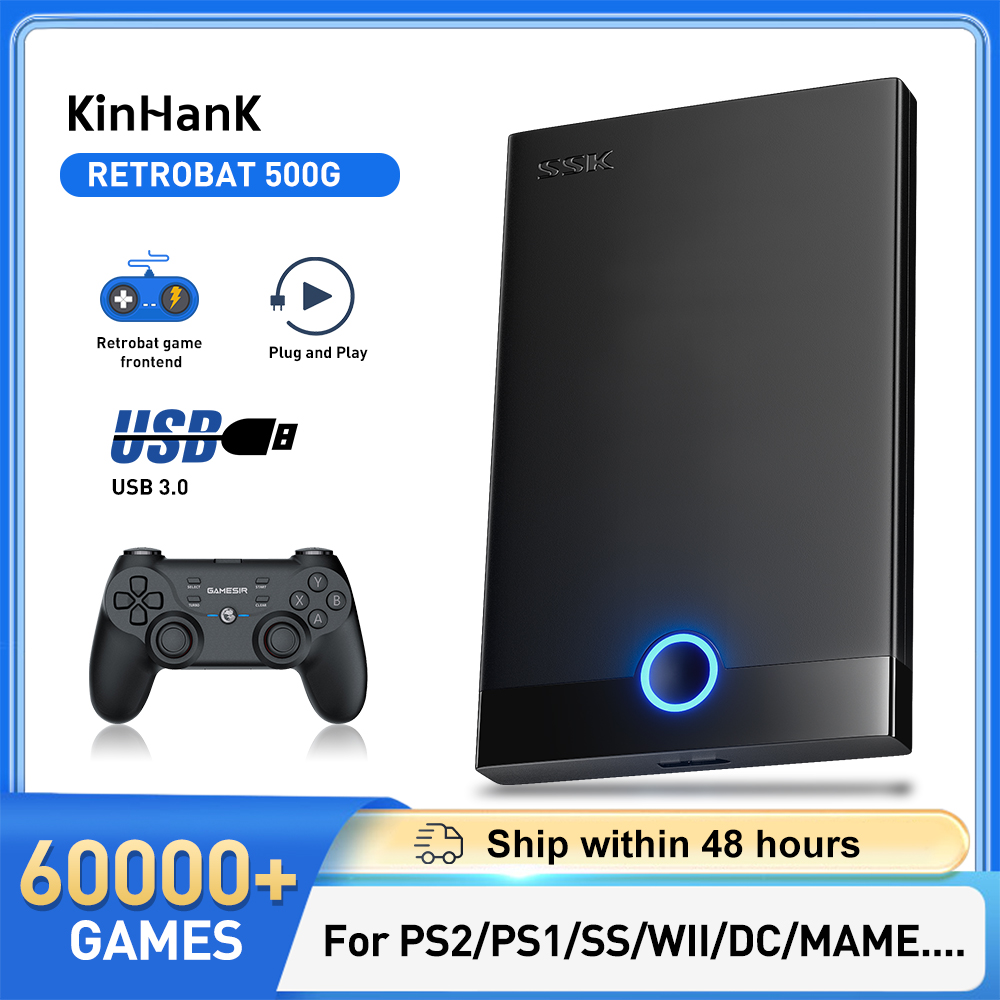 Retro Gaming Emulator Pc - Super Konsole Retro bat Gaming HDD