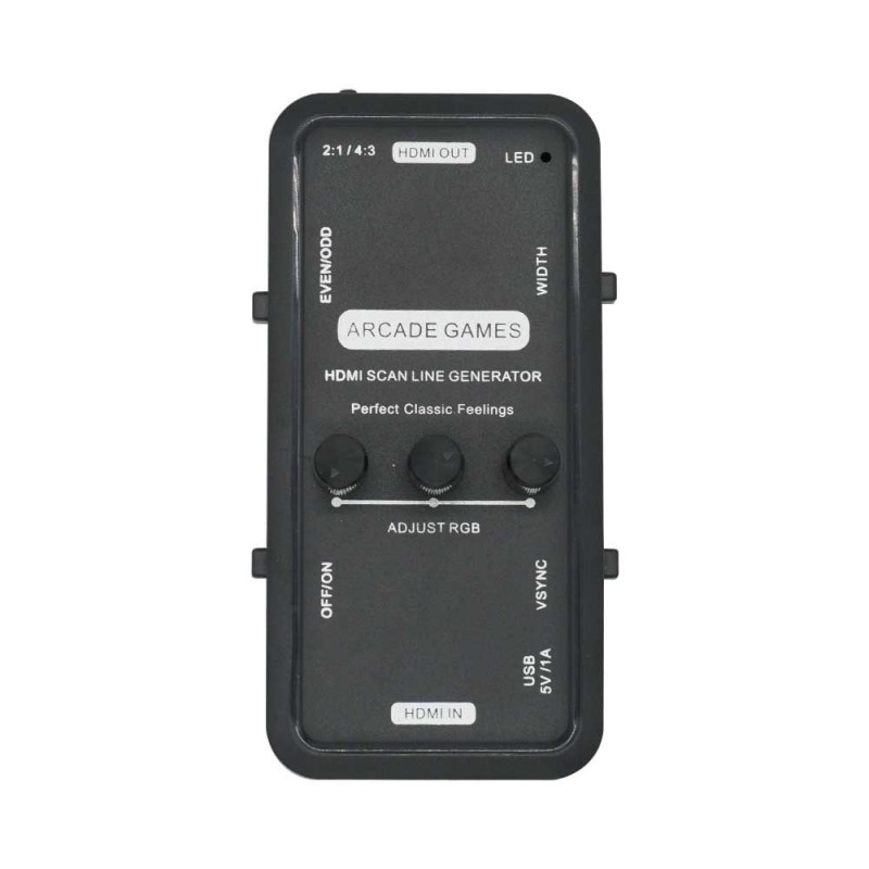Retro Gaming Hdmi - HDMI Scanline Generator Tragbarer Audio-Video-Ausgang Scan