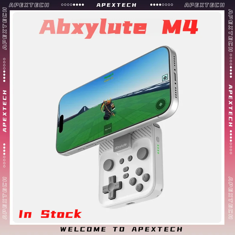 Retro Gaming Emulator Pc - Abxylute M4 Magnetisches Handy-Gamepad - Aufsteckbarer