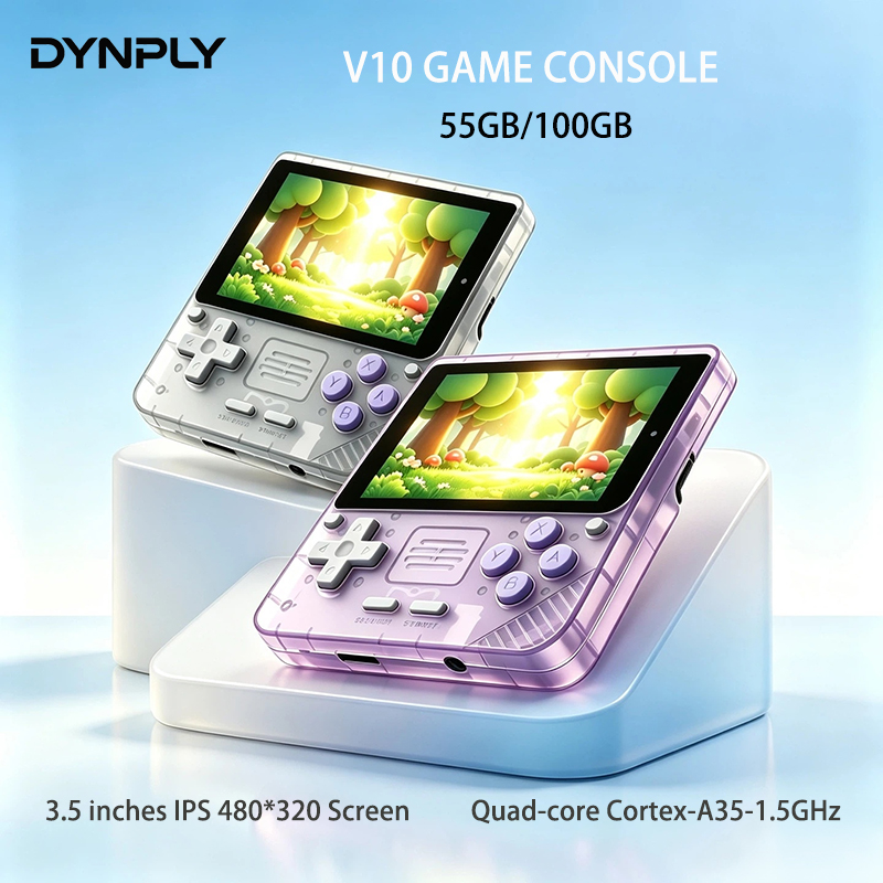 Retro Gaming Images - POWKIDDY V10 3,5-Zoll IPS Oca HD