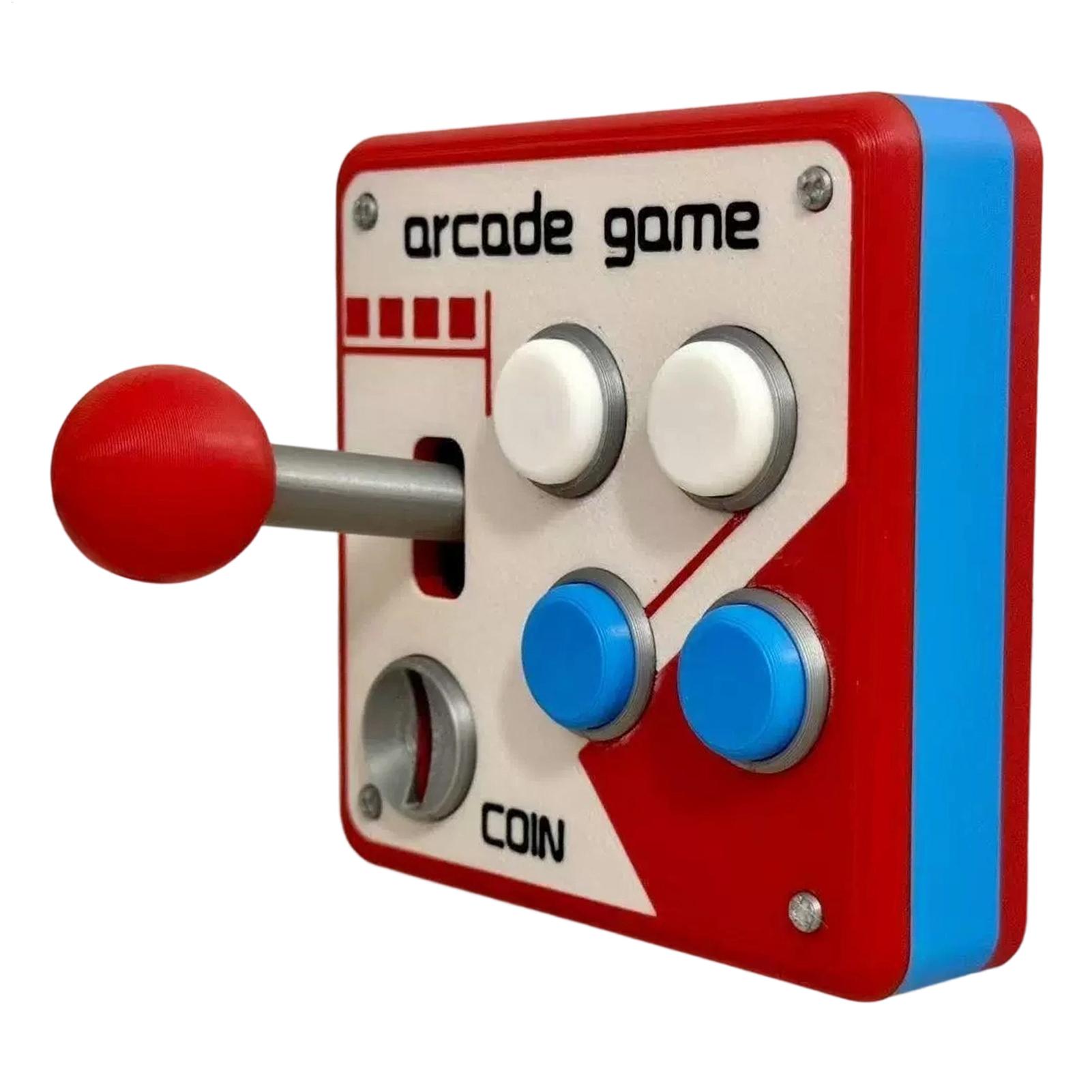 Game Retro Gaming - Kreative Retro-Arcade-Spiel Lichtschalterabdeckung Retro-Gamer-Raumdekoration Joystick-Wandschalterplatte Heimdekoration