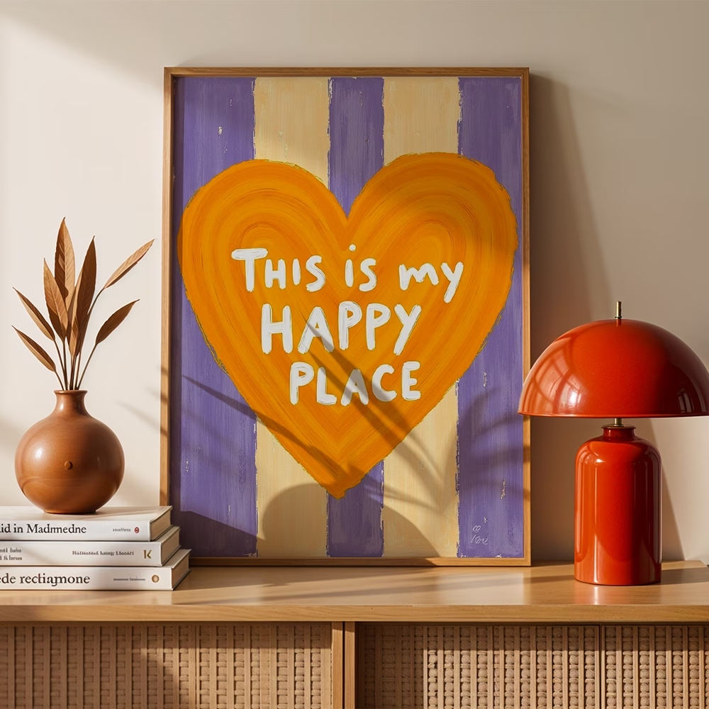 Retro Gaming Pictures - Moderner, Retro-Wandkunstdruck mit Sprüchen „This Is