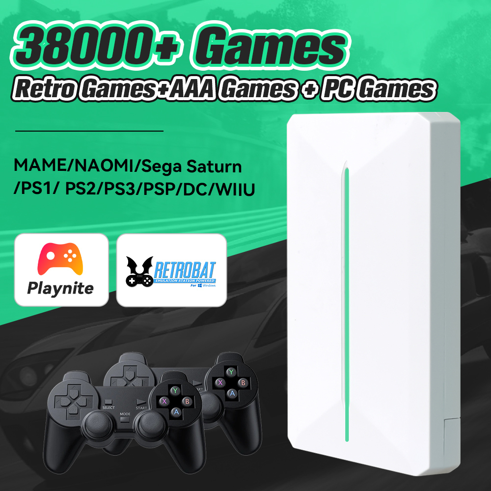 Retro Gaming Hdd - Hyper Base PR500GB Spielekonsolen für PS3/PS2/PS1/Switch/NES/N64/NDS/Dreamcast/Wiiu