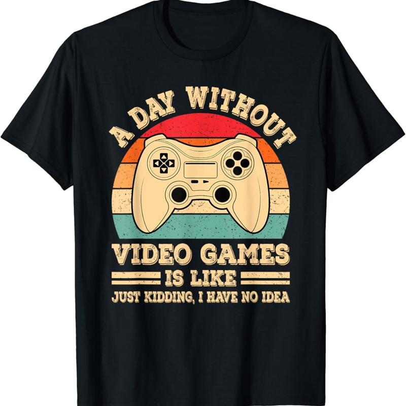 Game Retro Gaming - Ein Tag ohne Videospiele Lustiges Gamer