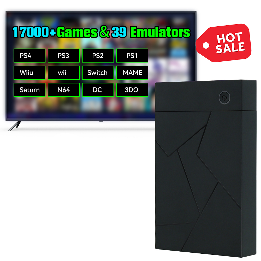 Retro Gaming Emulator Pc - 3 TB Gaming HDD Retro Emulation