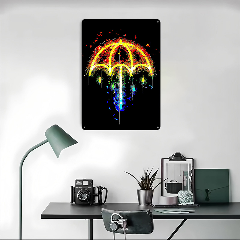 Bmth Musik Weißblech Poster An – Retro Gaming Desk Bewertung und Preis