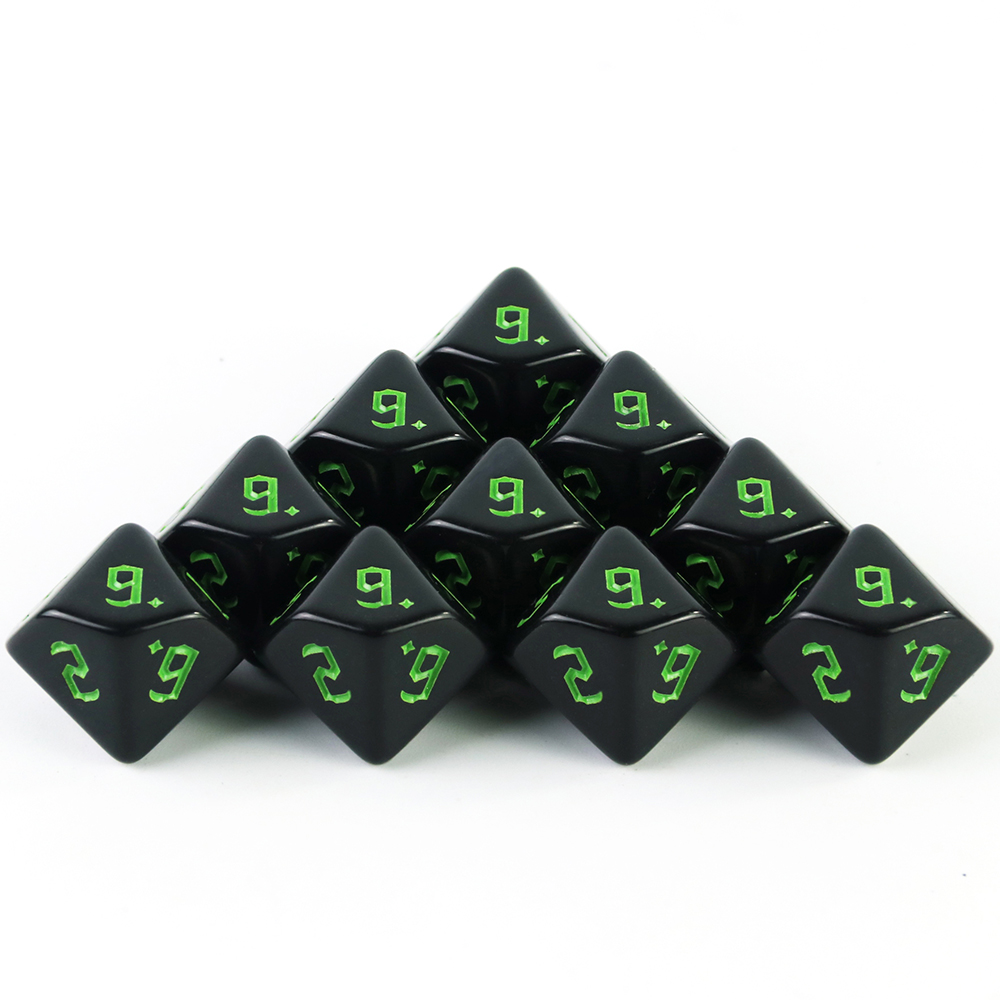 D10 Würfel Spiel Würfel Rolle  – Retro Gaming Desk Bewertung und Preis