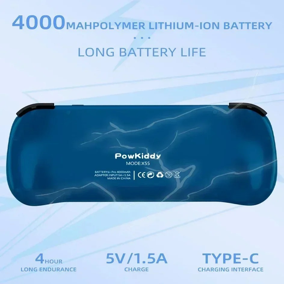 POWKIDDY X55 Handheld-Spielkon – Retro Gaming Hdmi Bewertung und Preis