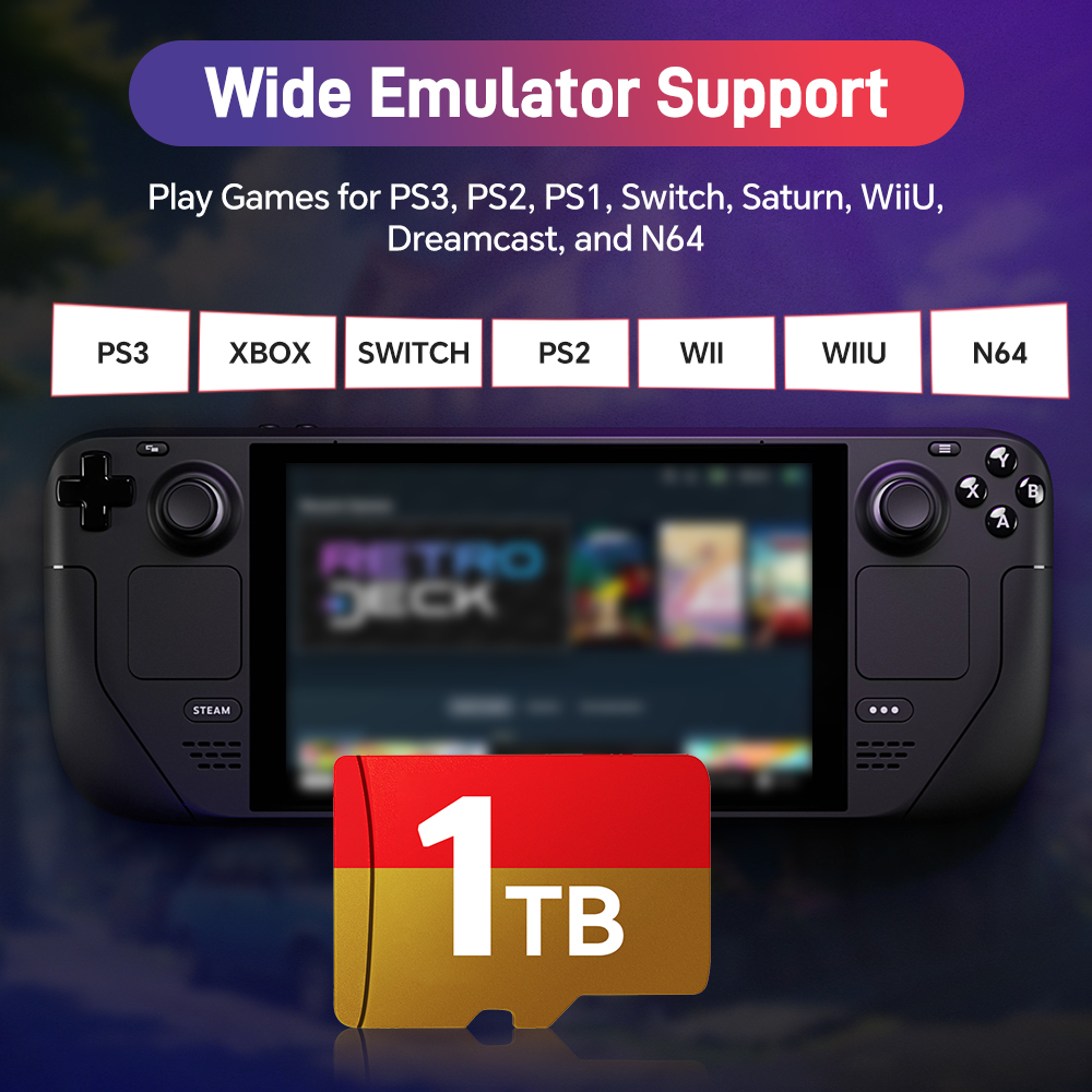 Steam Deck Micro SD-Karte Retr – Retro Gaming Emulator Pc Bewertung und Preis