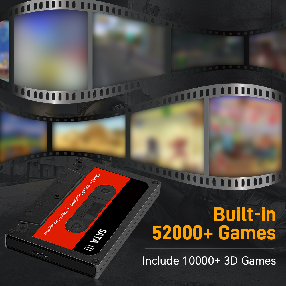 Batocera 500G/2T Emulator Spie – Retro Gaming Hdd Bewertung und Preis