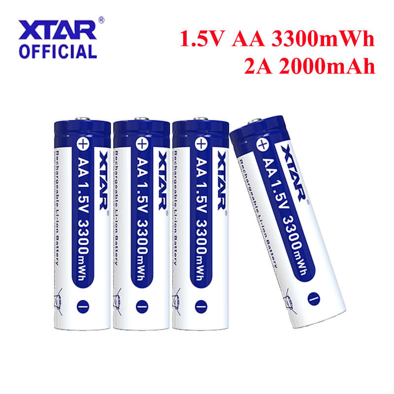 1-8er-Pack XTAR 1,5V AA 3300mW – Rechargeable Battery Aa Bewertung und Preis