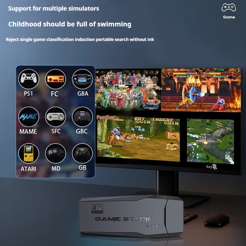 Kabelloser Videospiel-Stick 2, – Retro Gaming Hdmi Bewertung und Preis
