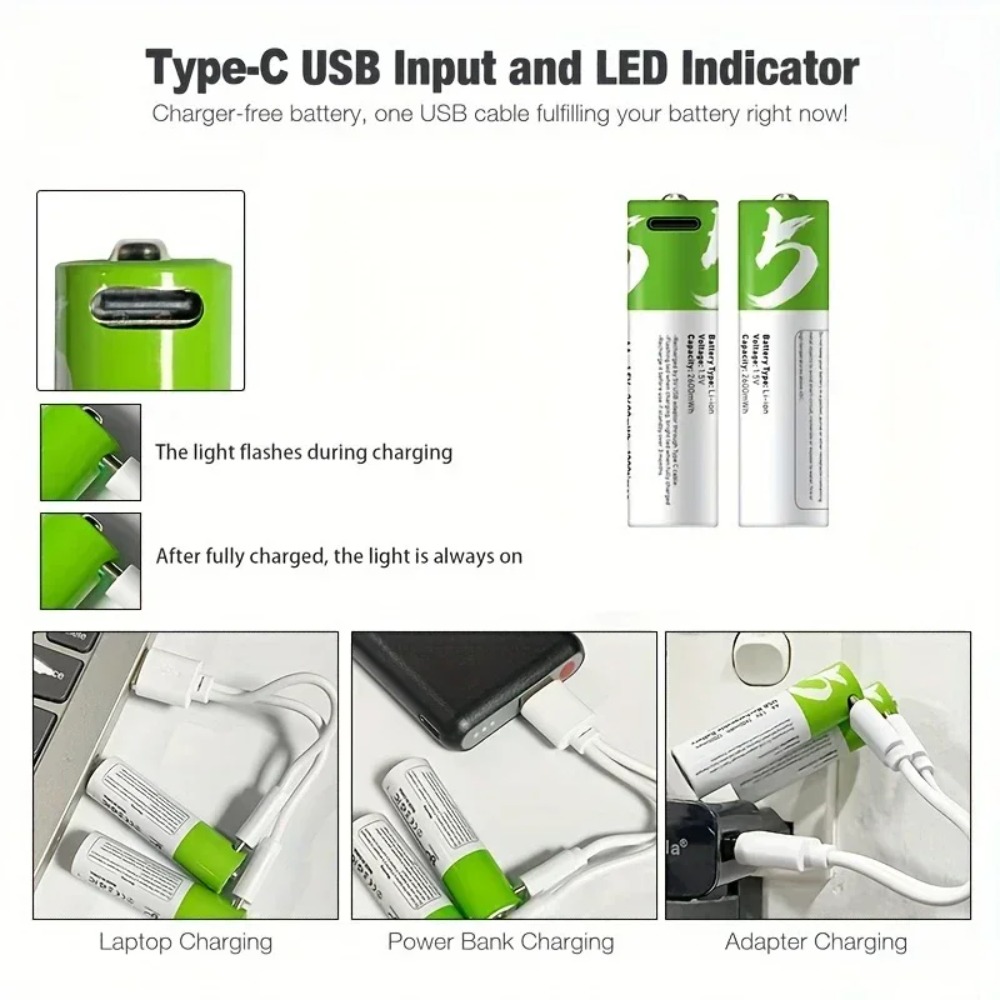 8 Stück 1,5 V AA 2600 mWh Batt – Rechargeable Battery Aa Bewertung und Preis