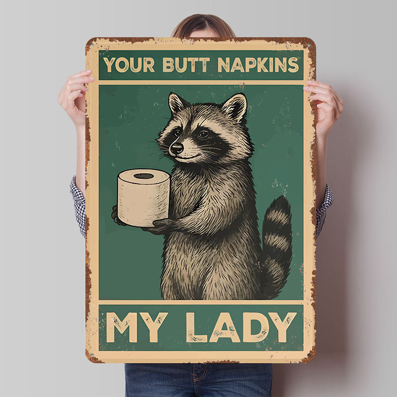 Waschbär mit Toilettenpapier L – Retro Gaming Wallpaper Bewertung und Preis