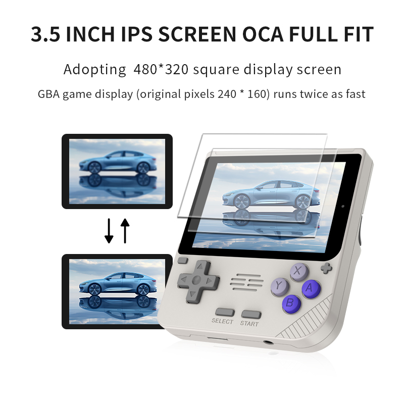 POWKIDDY V10 3,5-Zoll IPS Oca  – Retro Gaming Images Bewertung und Preis