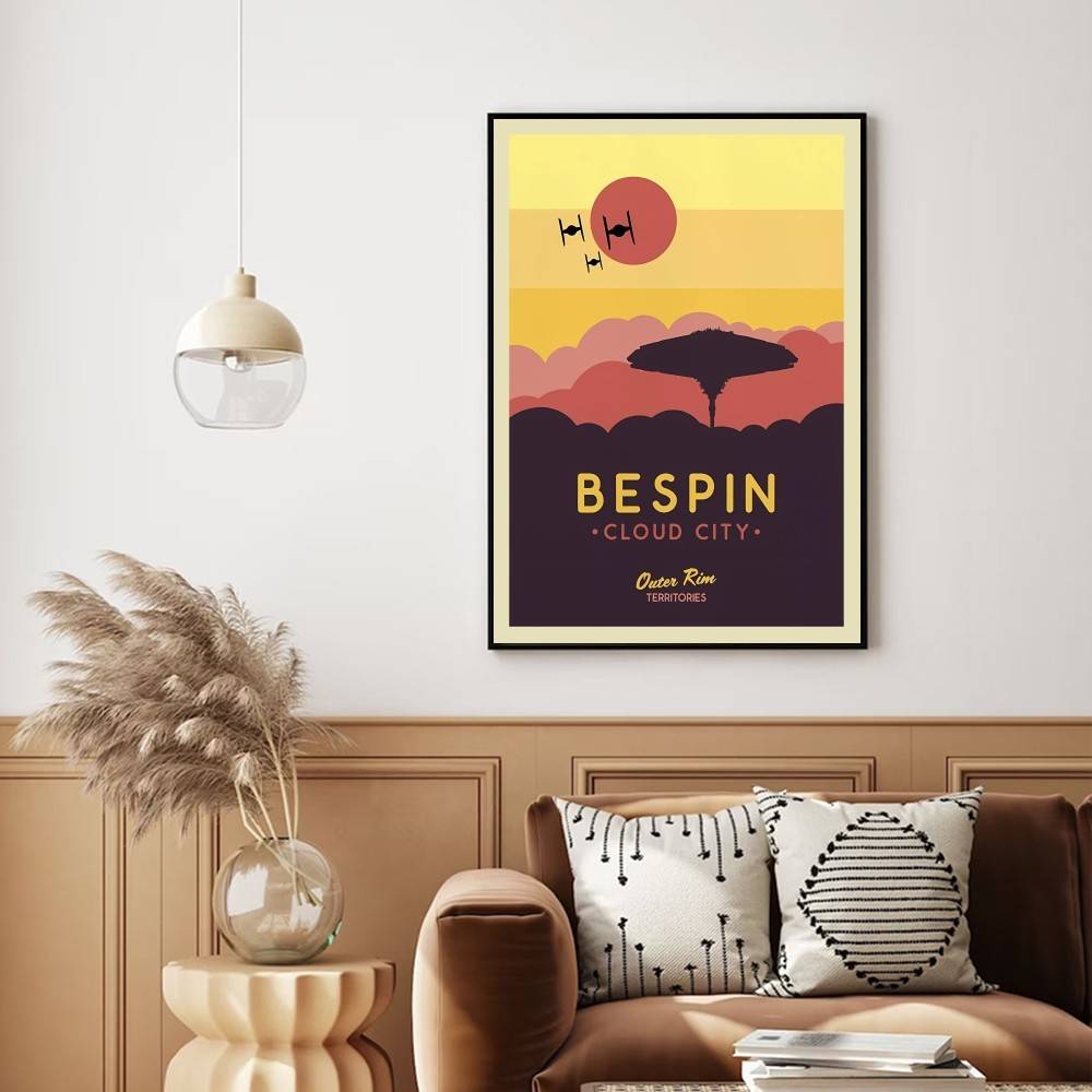 Retro Sci-Fi-Planetenreise-Pos – Retro Gaming Wallpaper Bewertung und Preis
