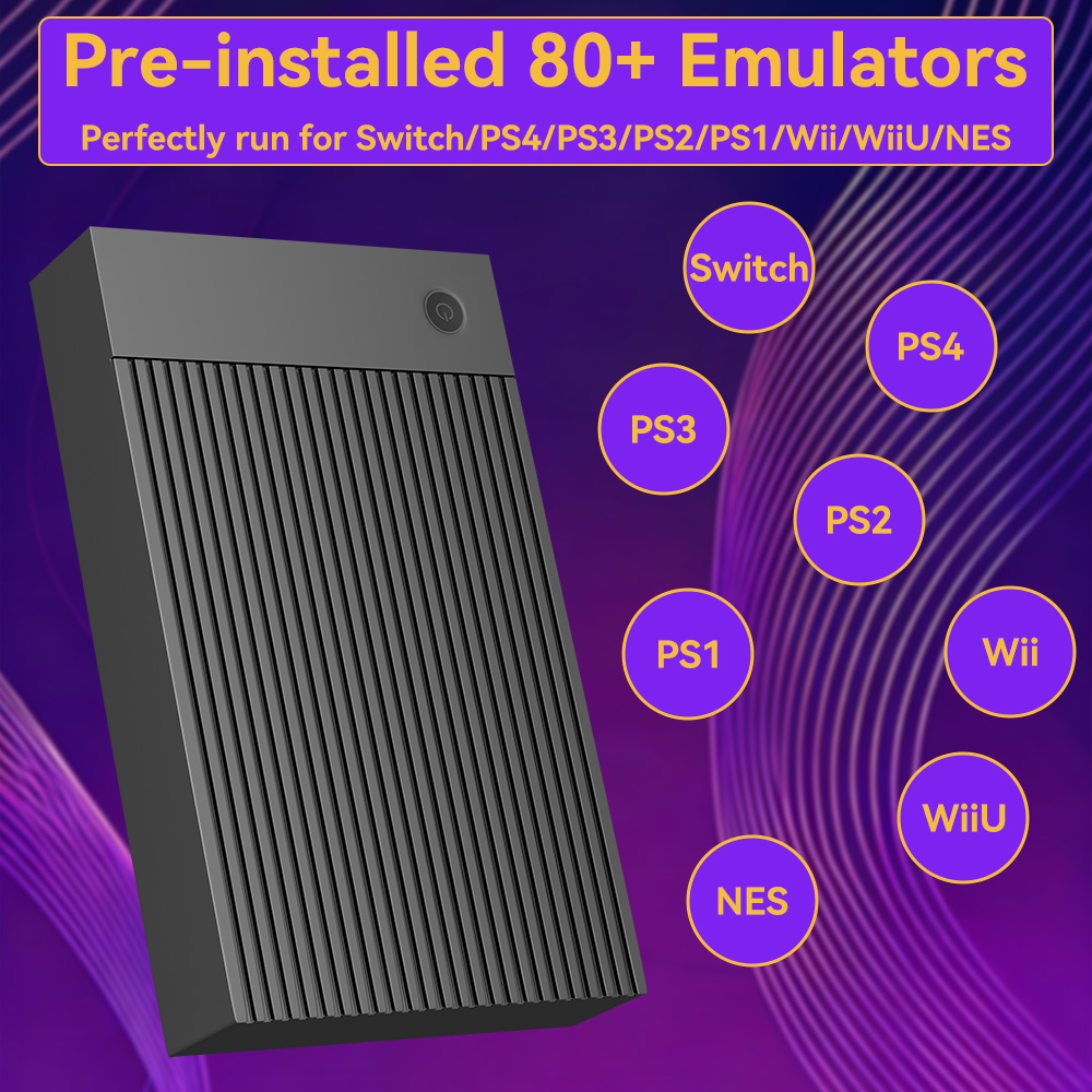 Tragbare 4TB Gaming-Festplatte – Retro Gaming Emulator Pc Bewertung und Preis