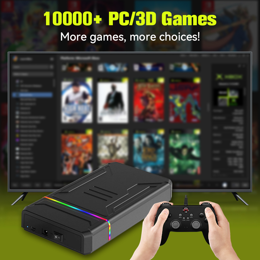 JMachen Launchbox 3 TB Gaming  – Retro Gaming Hdd Bewertung und Preis
