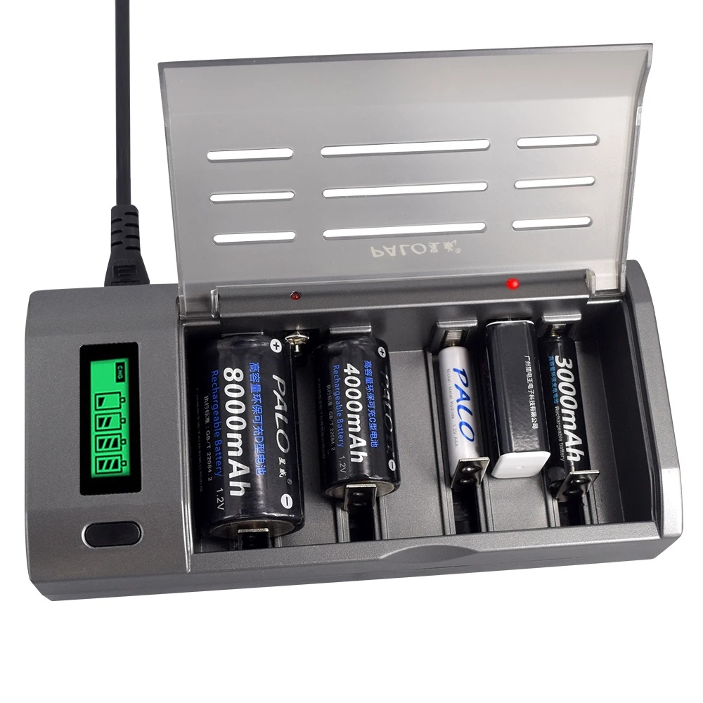 PALO 4-Slot LCD-Display Smart- – Rechargeable Battery Aa Bewertung und Preis