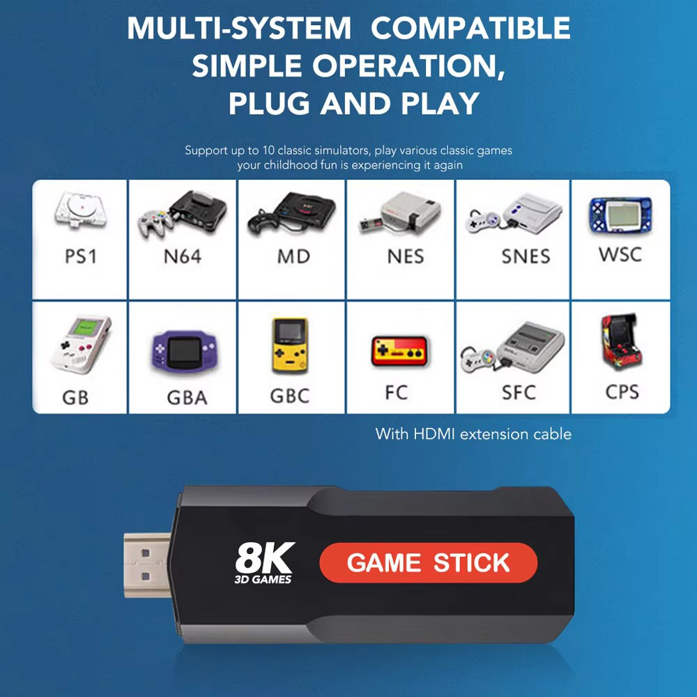 X2 Game Stick HD 4K 8K 3D Kons – Retro Gaming X2 Bewertung und Preis