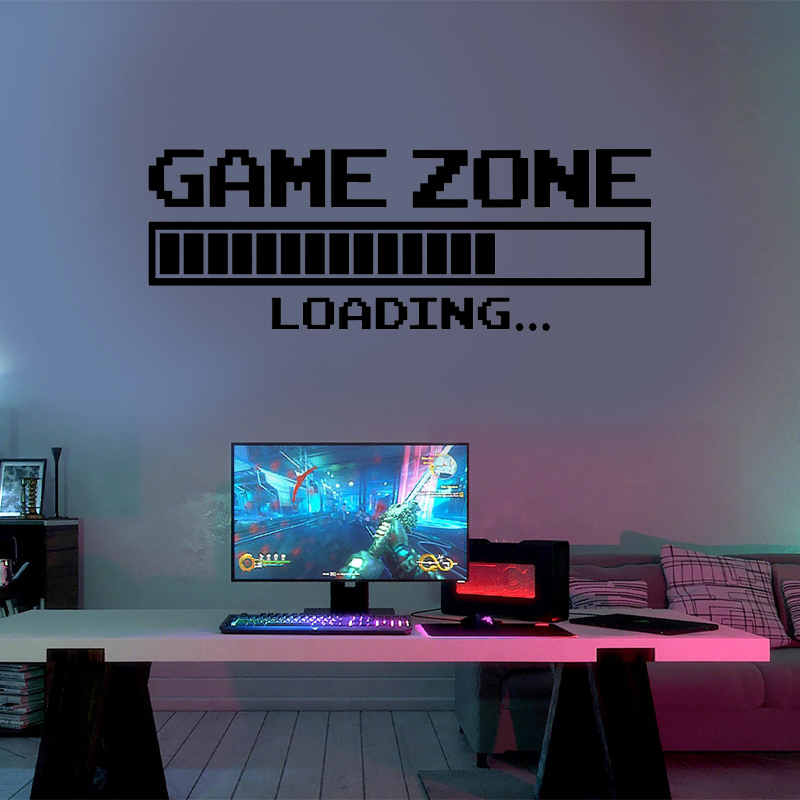 Gaming Zone Retro Loading Wand – Retro Gaming Wallpaper Bewertung und Preis