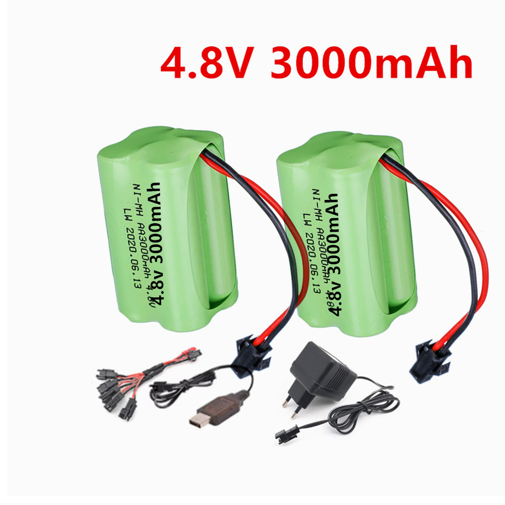 4,8V 3000mAh Wiederaufladbarer – Rechargeable Battery Aa Bewertung und Preis